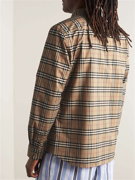 BURBERRY Checked Stretch